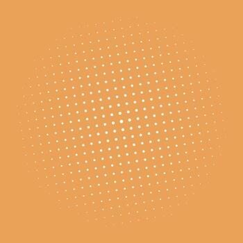 Halftone dot pattern texture background vector