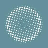 Abstract black halftone circle background vector