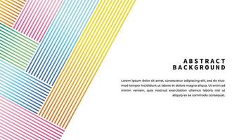 Colorful backgrounds with line designs and beautiful combinations. Eps10 vector. vector