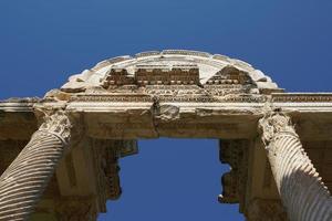 Monumental Gateway, Tetrapylon in Aphrodisias Ancient City in Aydin, Turkiye photo