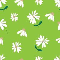 Seamless floral pattern with spring flowers-01 vector