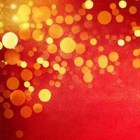 fondo de navidad abstracto rojo y dorado foto