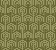 OLIVE SEAMLESS VECTOR BACKGROUND WITH HEXAGONS