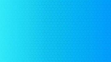 Blue gradient background with hexagonal pattern vector