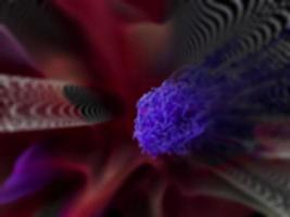 Liquid Color Fusion blue pink colorful abstract background photo