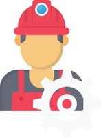 worker gear vector illustration on a background.Premium quality symbols.vector icons for concept and graphic design.