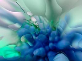 Liquid Color Fusion blue tosca colorful abstract background photo