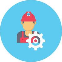 worker gear vector illustration on a background.Premium quality symbols.vector icons for concept and graphic design.