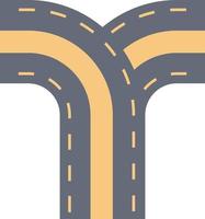 highway vector illustration on a background.Premium quality symbols.vector icons for concept and graphic design.
