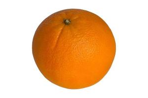 fruta naranja aislada foto