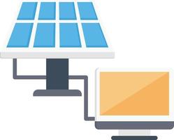 solar panel vector illustration on a background.Premium quality symbols.vector icons for concept and graphic design.