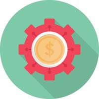 ilustración de vector de ajuste de dólar en un fondo. símbolos de calidad premium. iconos vectoriales para concepto y diseño gráfico.