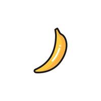 Banana fruit icon design vector