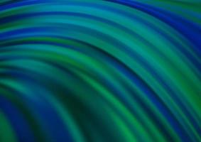 Dark Blue, Green vector background with abstract lines.