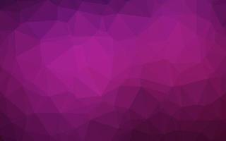 Dark Pink vector abstract mosaic background.