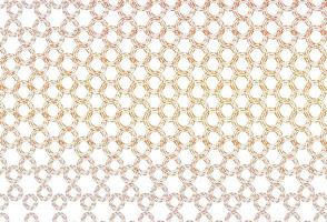 Light orange vector pattern with spheres.