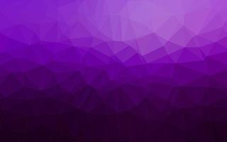 textura de triángulo borroso vector púrpura oscuro.