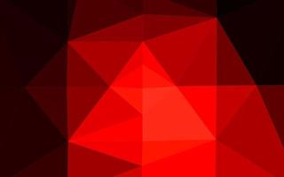 Light Red vector abstract mosaic background.