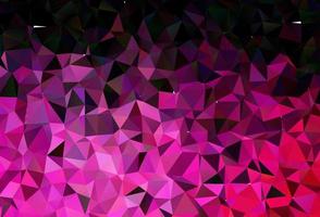 Light Pink vector polygon abstract background.