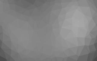 Light Silver, Gray vector shining triangular pattern.