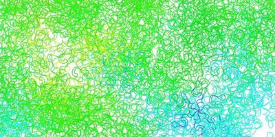 Dark blue, green vector layout with wry lines.