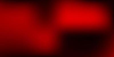 Dark Red vector gradient blur background.