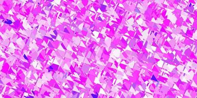 Light purple vector background with polygonal forms.