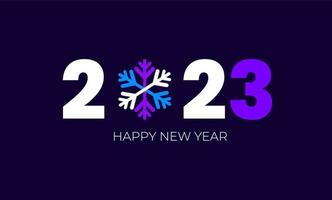 2023 Happy New Year. Happy New Year 2023 Background Template. Calendar header 2023 number on colorful abstract vector design. Happy New Year 2023 text design for Brochure design, card, banner.