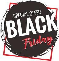 black friday vector design