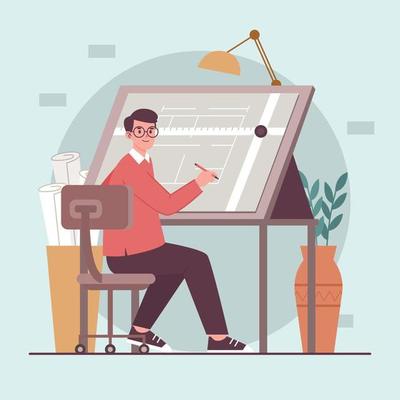 Architect Designing Buildings