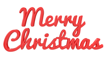 Merry Christmas lettering png