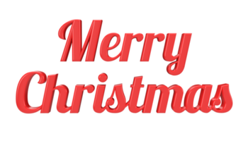 Merry Christmas lettering png