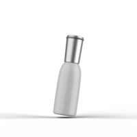 Matte Cosmetic Bottle 3D Rendering png