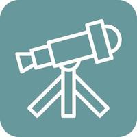 Telescope Icon Style vector