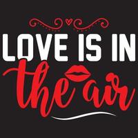 love is in the air vector