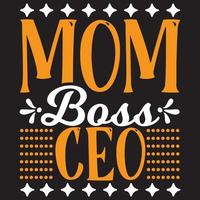 mom boss ceo vector