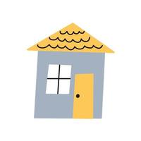 House. Hand drawn simple vector illustration