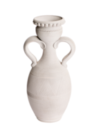 Un pot d'argile isolé sur fond blanc png