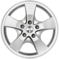 Car RIm silver png