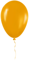 Yellow Balloon Birthday Party png