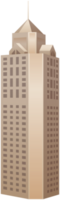 Old Brown Skyscraper png