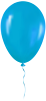 leggero blu Palloncino compleanno festa png