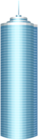 Blue Round Skyscraper png