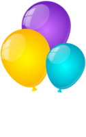 fiesta de cumpleaños con globos png