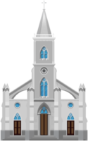iglesia cristiana blanca png