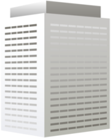 White Building transparent background png