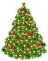 árvore de natal transparente png