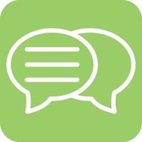 Message Icon Style vector