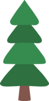 Natale acquerello pino albero png