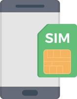 phone sim vector illustration on a background.Premium quality symbols.vector icons for concept and graphic design.